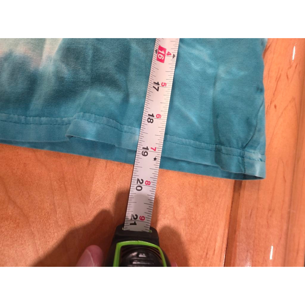 Kids Lands' End Long Sleeve Tie-Dye Tee S (8) Orange Blue - Picture 6 of 7